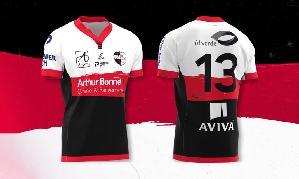 Un nouveau maillot pour le SCO Rugby Angers