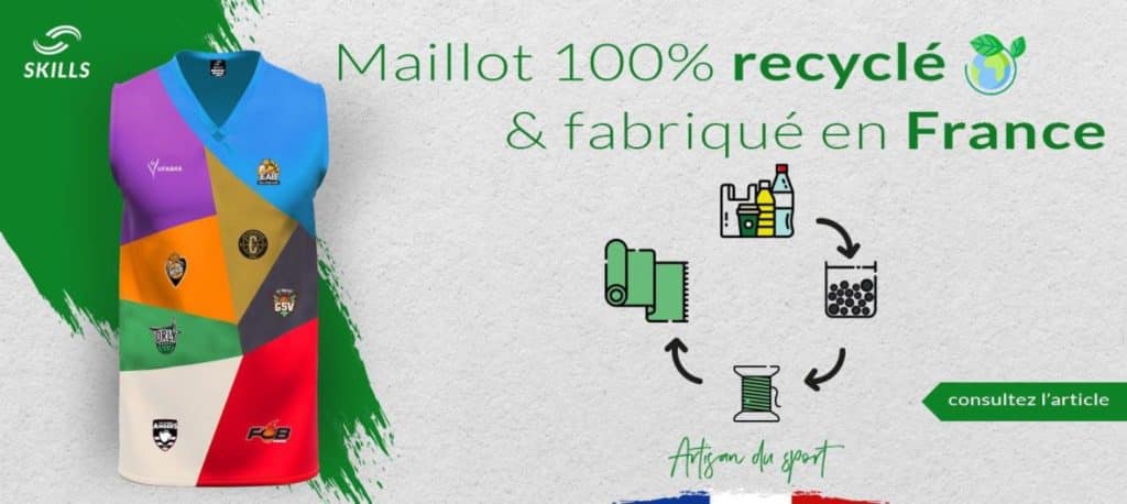 SKILLS innove et développe son offre de tenues en matières recyclées fabriquées en France.